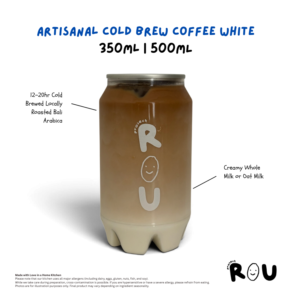 Artisanal Cold Brew Coffee White (350ml)