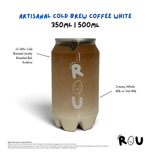 Artisanal Cold Brew Coffee White (350ml)