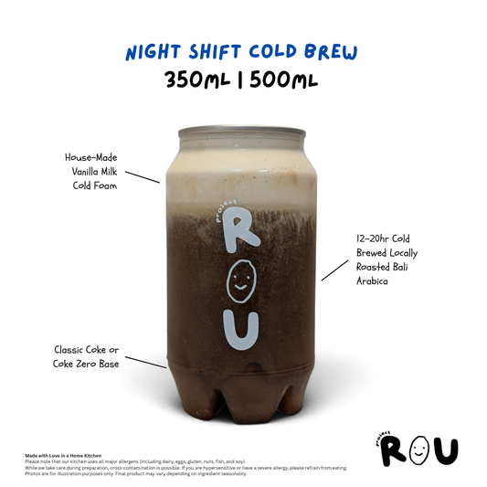 Night Shift Cold Brew Coffee (500ml)