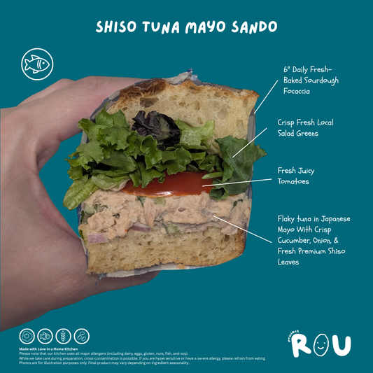 Shiso Tuna Mayo Sando