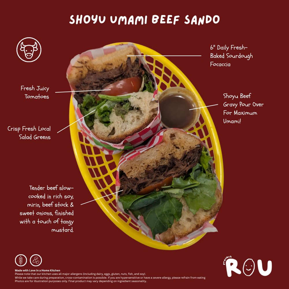Shoyu Umami Beef Sando
