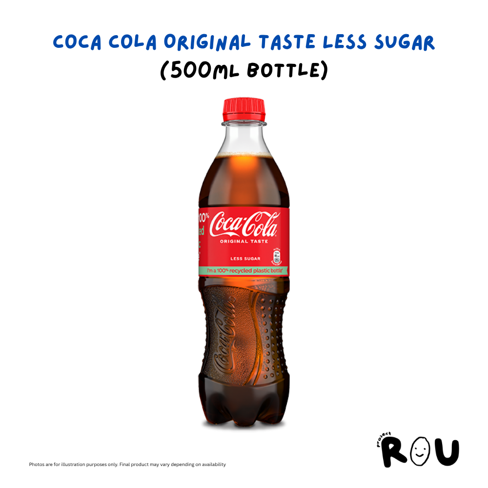Coca Cola Original Taste Less Sugar